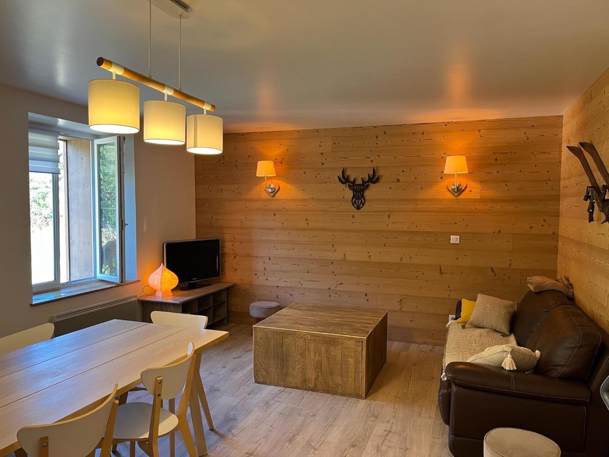 Loft 5 Personnes Type Chalet Avec Jardin Сен-Морис-Сюр-Мозель Экстерьер фото
